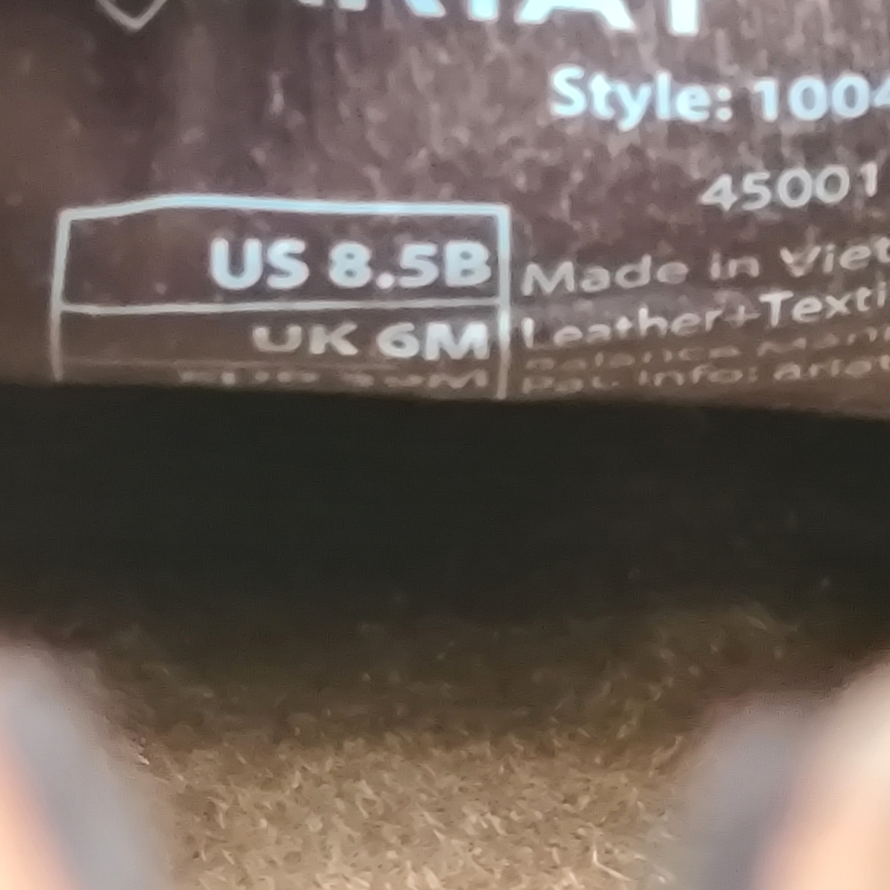 Ariat Brown Leather Loafers - Picture 2 of 6